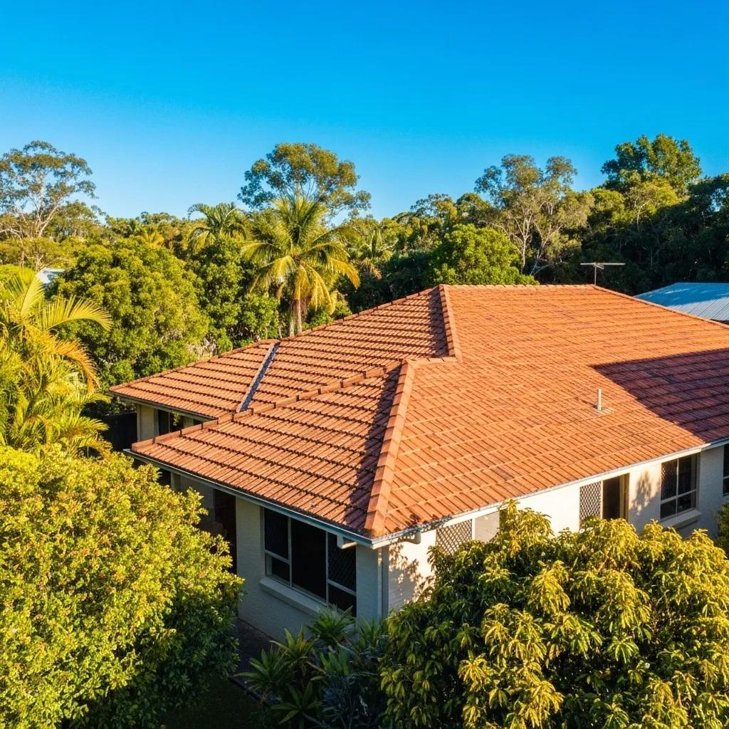 Stylish tile roofing on a house in Lismore, showcasing durability and aesthetic appeal