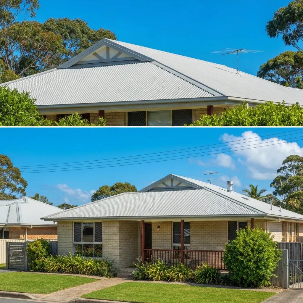 Residential home in Alstonville with a new COLORBOND® metal roof, showcasing durability and coastal appeal