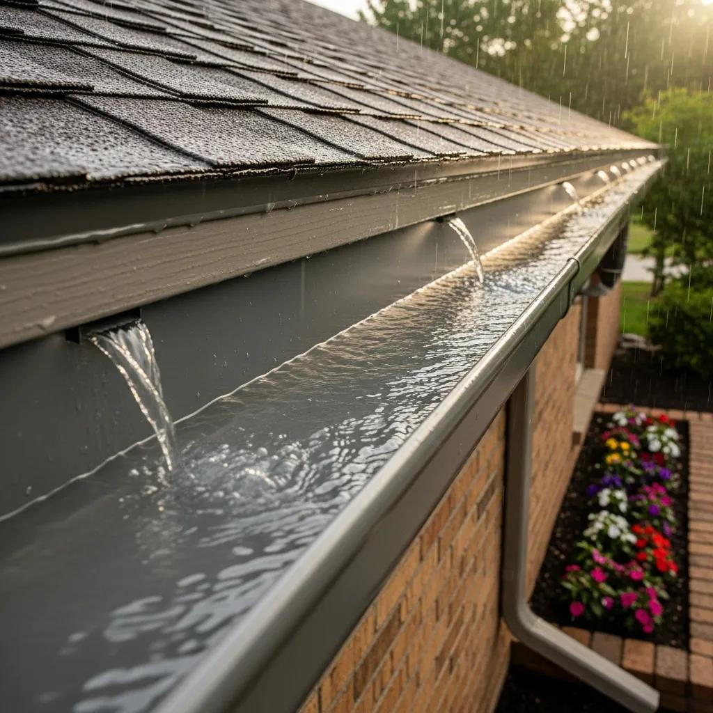 New gutter system fitted on a home in Alstonville — improved water management for longer roof life